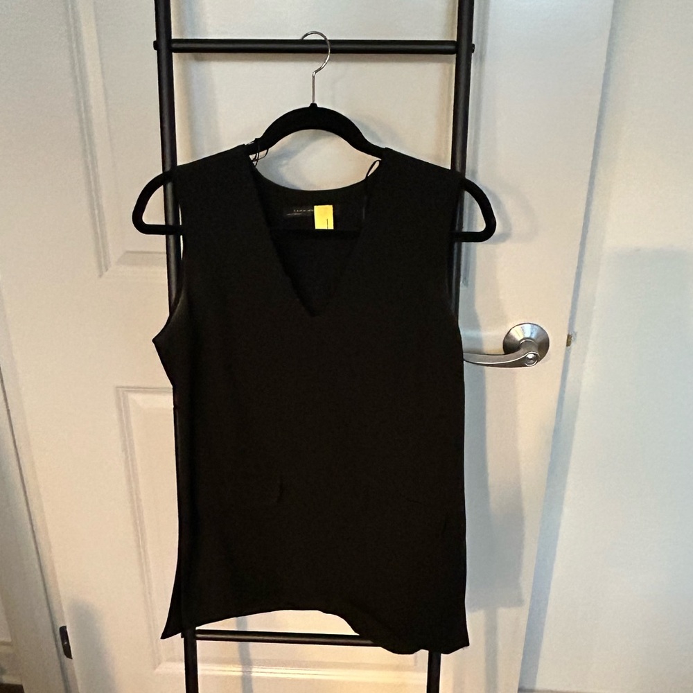 Zara Black Sleeveless Top